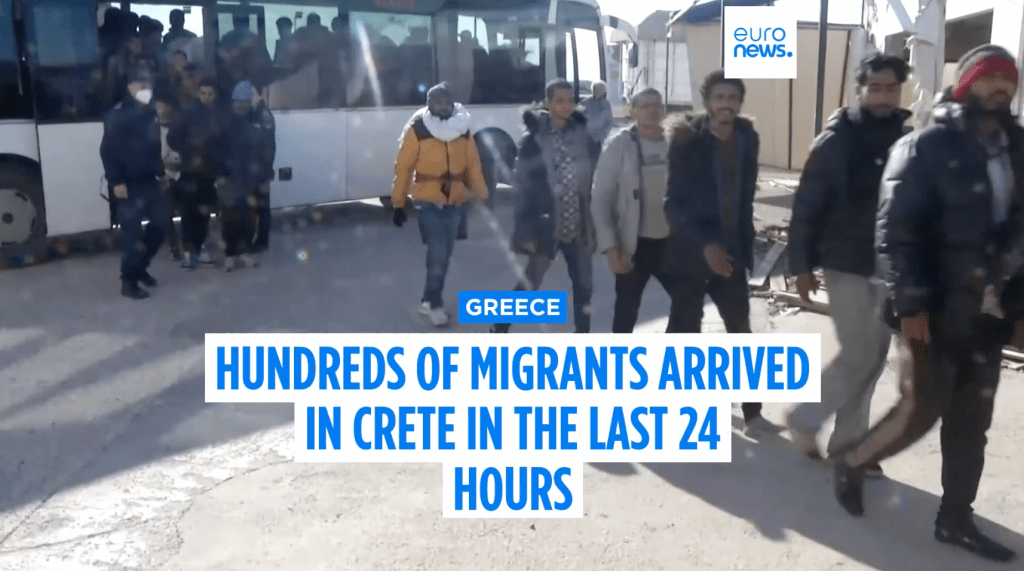 Lebih dari 600 Migran Tiba di Pulau Kreta di Bulan Desember, Tekanan Migrasi di Mediterania Terus&nbsp;Meningkat