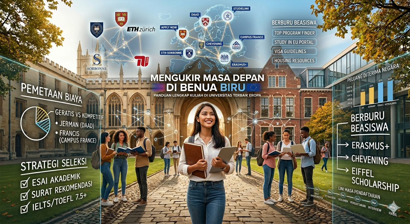 Mengukir Masa Depan di Benua Biru: Panduan Lengkap Kuliah di Universitas Terbaik Eropa