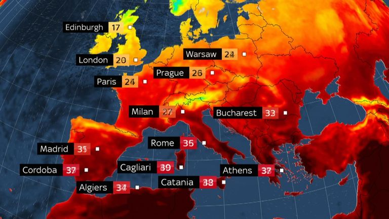 Eropa Membara: Gelombang Panas Ekstrem Dekati 40°C di Prancis, Turis Terpaksa Ubah Jadwal Liburan