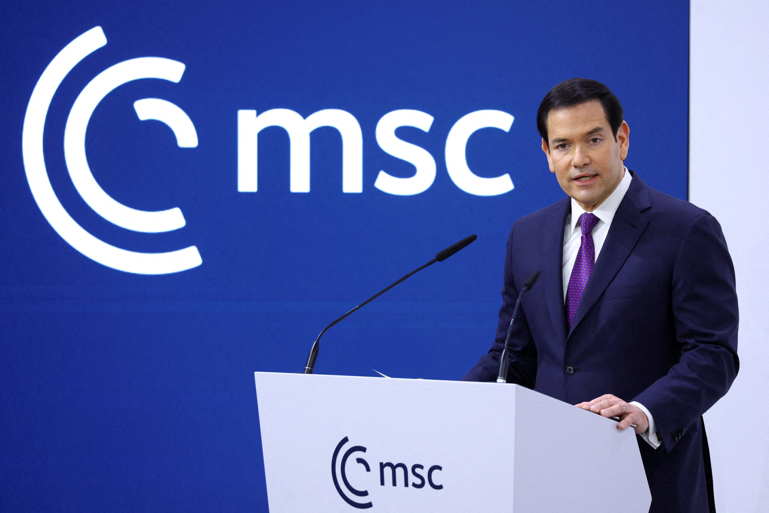Menlu AS Marco Rubio Tegaskan AS-Eropa “Saling Memiliki” di Konferensi Keamanan Munich 2026