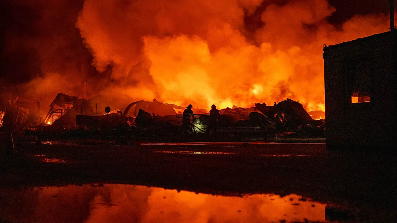 Gudang Bantuan Medis WHO di Ukraina Hancur Akibat Serangan Udara